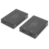 Digitus DS-55506, Alargador de HDMI negro