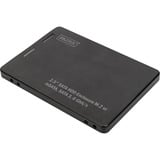 Digitus Marco de montaje para disco duro de 2,5", Caja de unidades negro