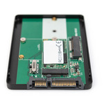 Digitus Marco de montaje para disco duro de 2,5", Caja de unidades negro