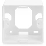 Digitus Toma de datos CAT.6A, superficie, apantallada, 2x RJ-45 LSA, Caja de conexiones blanco