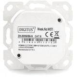 Digitus Toma de datos CAT.6A, superficie, apantallada, 2x RJ-45 LSA, Caja de conexiones blanco