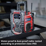EINHELL 3407995, Radio de obras rojo/Negro