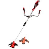 EINHELL AGILLO 18/200 30 cm Batería Aluminio, Negro, Rojo, Cortador de cepillo rojo/Negro, Cortabordes, 30 cm, Cuchilla e hilo de nailon, Empuñadura en U, 2 mm, 8000 m