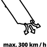 EINHELL Soplador/Aspirador de hojas GC-EL 3000 E, Aspirador/soplador rojo/Negro