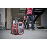 EINHELL TE-CR 18 Li DAB+/FM/BT - Solo, Radio de obras rojo/Negro