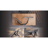 ENDORFY Endorfy Atlas GS Double, Soporte de monitor negro