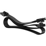 Fractal Design FD-A-PSC1-002 cable de alimentación interna 0,67 m 0,67 m, PCI-E (6+2 pin), PCI-E(6+2 pin), Derecho, Derecho, Negro