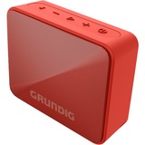Grundig GBT Solo Altavoz monofónico portátil Rojo 3,5 W rojo, 3,5 W, Inalámbrico y alámbrico, 30 m, MicroUSB, Altavoz monofónico portátil, Rojo
