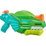 Hasbro DinoSquad Dino-Soak Water Blaster, Pistola de agua verde/Turquesa, Pistola de juguete, 6 año(s)