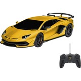 Jamara Lamborghini Aventador SVJ modelo controlado por radio Coche deportivo Motor eléctrico 1:24, Radiocontrol amarillo/Negro, Coche deportivo, 1:24, 6 año(s)