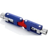 KNIPEX 00 11 06 V03, Llave de tubo azul/Rojo