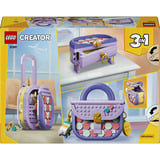 LEGO Creator 3-en-1 Bolso de moda con compartimento de almacenamiento, Juegos de construcción 