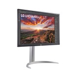 LG 27UP85NP, Monitor LED plateado/Negro