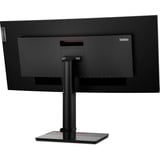 Lenovo ThinkVision P34w-20 pantalla para PC 86,7 cm (34.1") 3440 x 1440 Pixeles Wide Quad HD LED Negro, Monitor LED negro, 86,7 cm (34.1"), 3440 x 1440 Pixeles, Wide Quad HD, LED, 6 ms, Negro