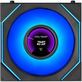 Lian Li UNI FAN SL-INF LCD FLEX 120 Wireless, Ventilador negro