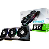 MSI RTX 3080 SUPRIM X 10G LHR tarjeta gráfica NVIDIA GeForce RTX 3080 10 GB GDDR6X GeForce RTX 3080, 10 GB, GDDR6X, 320 bit, 7680 x 4320 Pixeles, PCI Express 4.0