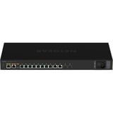 Netgear GSM4212PX Gestionado L2/L3 Gigabit Ethernet (10/100/1000) Energía sobre Ethernet (PoE) 1U Negro, Interruptor/Conmutador Gestionado, L2/L3, Gigabit Ethernet (10/100/1000), Energía sobre Ethernet (PoE), Montaje en rack, 1U