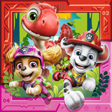 Ravensburger Puzzle infantil Paw Patrol 3 Dino Movie 