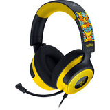 Razer Kraken V4 X - Pokémon Kanto Starters Edition, Auriculares para gaming negro/Amarillo