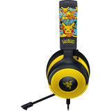 Razer Kraken V4 X - Pokémon Kanto Starters Edition, Auriculares para gaming negro/Amarillo