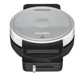 Rommelsbacher Máquina de gofres WA 850, Gofrera negro/Plateado