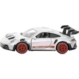 SIKU Porsche 911 GT3 RS Modelo a escala de coche deportivo, Automóvil de construcción Modelo a escala de coche deportivo, Porsche 911 GT3 RS, Metal, Plástico, Puerta, Blanco, 33 mm