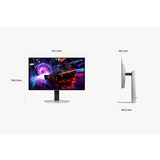 Samsung Odyssey S27FG814SU OLED (G81SF), Monitor de gaming plateado