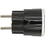 Shelly Plug S Gen3 MTR, Toma de corriente con interruptor negro