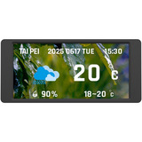 Thermaltake Kit de pantalla LCD de 6 pulgadas negro