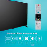 Toshiba 65QV2363DA, TV QLED negro