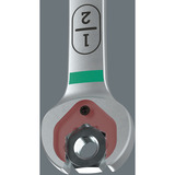 Wera Juego de llaves combinadas con trinquete 6007 Joker Imperial 8, 8 piezas, Llave de tuercas 