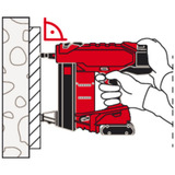 fischer Herramienta de empuje de pernos a batería FXC85 Solo, Nagler rojo/Negro