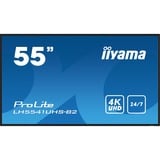 iiyama  LH5541UHS-B2, Pantalla de gran formato negro brillante