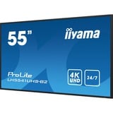 iiyama  LH5541UHS-B2, Pantalla de gran formato negro brillante