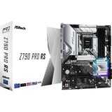ASRock Z790 PRO RS, Placa base plateado/Negro