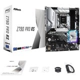 ASRock Z790 PRO RS, Placa base plateado/Negro