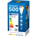 AVM FRITZ!DECT 500 Bombilla inteligente Plata, Transparente, Blanco, Lámpara LED Bombilla inteligente, Plata, Transparente, Blanco, LED, Multi, 2700 K, 6500 K