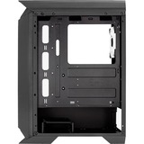 Aerocool GLADIATOR DUO Carcasa de Ordenador ATX 3 x Ventiladores ARGB 12cm, Cajas de torre negro, Midi Tower, PC, Negro, ATX, micro ATX, Mini-ITX, ABS, SPCC, Juego