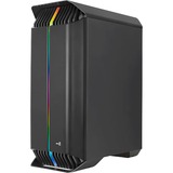 Aerocool GLADIATOR DUO Carcasa de Ordenador ATX 3 x Ventiladores ARGB 12cm, Cajas de torre negro, Midi Tower, PC, Negro, ATX, micro ATX, Mini-ITX, ABS, SPCC, Juego