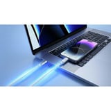 Ansmann Cable de datos y carga USB Tipo-C a Tipo-C blanco