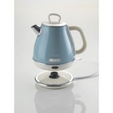 Ariete 2868/05 tetera eléctrica 1 L 1630 W Azul claro, Hervidor de agua celeste, 1 L, 1630 W, Azul claro, Metal, Sin cables, Filtrado