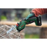 Bosch Keo 2300 spm Negro, Verde, Rojo, Serrucho podador verde/Negro, Negro, Verde, Rojo, 2300 spm, 115 cm, 19 m/s², 20 m/s², Batería