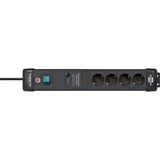 Brennenstuhl 1951140300, Regleta negro
