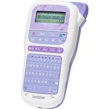Brother PTH200YP1 impresora de etiquetas Transferencia térmica 180 x 180 DPI TZe QWERTY, Rotulador blanco/Lila, QWERTY, TZe, Transferencia térmica, 180 x 180 DPI, Azul, Blanco