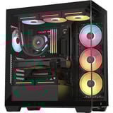 Corsair 3500X LX-R RGB, Cajas de torre negro