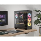 Corsair 3500X LX-R RGB, Cajas de torre negro