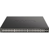 D-Link DGS-2000-52MP switch Gestionado L2/L3 Gigabit Ethernet (10/100/1000) Energía sobre Ethernet (PoE) 1U Negro, Interruptor/Conmutador Gestionado, L2/L3, Gigabit Ethernet (10/100/1000), Energía sobre Ethernet (PoE), Montaje en rack, 1U