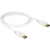 DeLOCK Cable DisplayPort 1.2 Conector > Conector DisplayPort 4K blanco