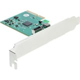 DeLOCK Tarjeta PCI-E x4 > 1x USB interno 20 Gbps Tipo E Key-A Perfil Bajo, Tarjeta de interfaz 