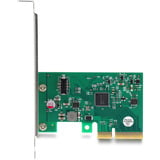 DeLOCK Tarjeta PCI-E x4 > 1x USB interno 20 Gbps Tipo E Key-A Perfil Bajo, Tarjeta de interfaz 
